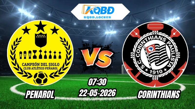Soi Kèo Penarol vs Corinthians 07h30 - 22/05/2026